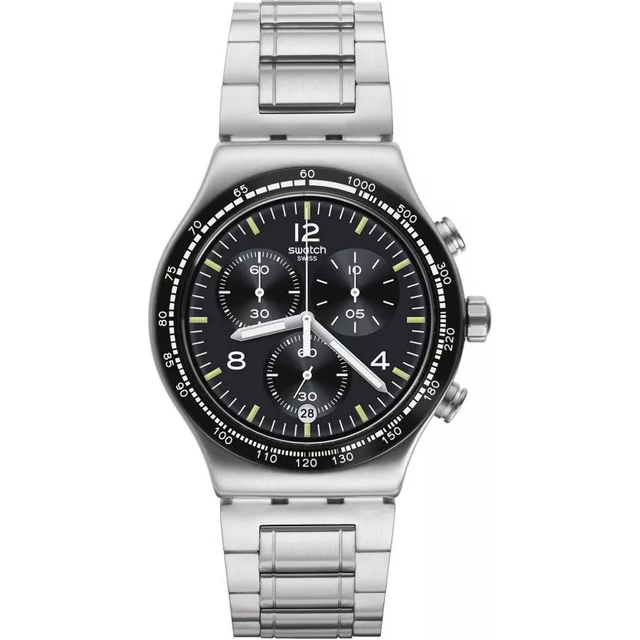 SWatch Yvs444gc Core Night Flight Public Urethane Watch YVS444GC