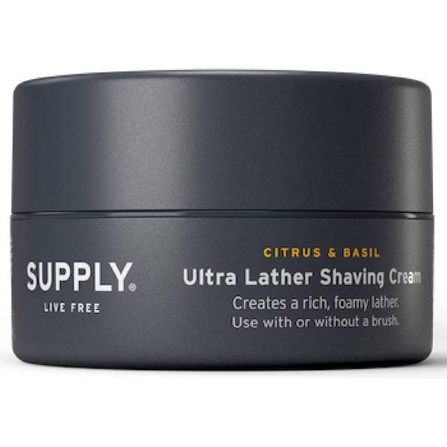 Supply Ultra Lather Shaving Cream - Citrus and Basil 118ml