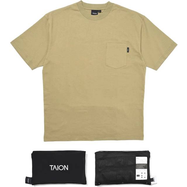 T-shirt Taion Storage pocket - Vert - M