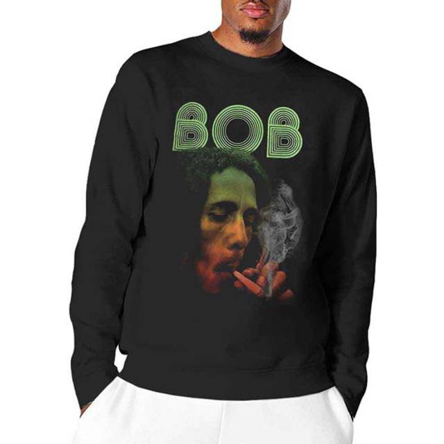 Bob Marley - Tshirt - Unisex - Large - Long Sleeves - T500z