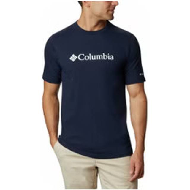 Columbia CSC Basic Logo - T-shirt - Herr Collegiate Navy / White XS