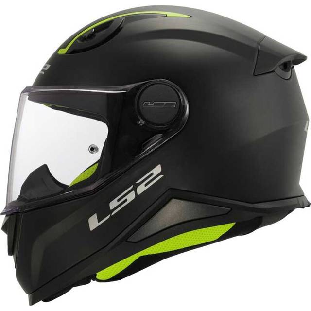 LS2 FF812 Solid, full face helmet kids , color: Matt-Black , size: M