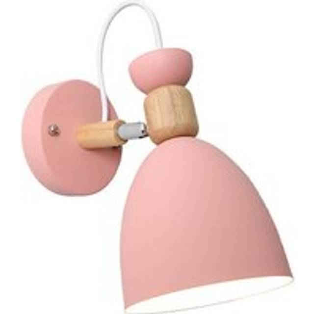 2PCS Retro Wall Light Vintage Iron And Wood Wall Lamp Retro Cage White Indoor Wall Lamp For Living Room Bedroom Kitchen