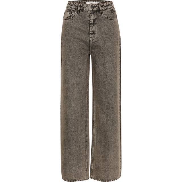 Brenda High-Rise Wide-Leg Jeans - Grey brown washed - Founded in 2008 by Sanne Sehested, Gestuz is a contemporary Danish fashion brand known for its effortlessly chic and modern aesthetic. The label seamlessly blends Scandinavian minimalism with bold, vintage-inspired designs to create pieces that are both timeless and on-trend. Whether it's sleek tailoring, statement outerwear, or everyday essentials, you are sure to find something that will portray your individuality with confidence and style.