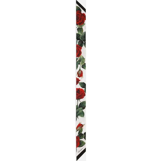 Dolce & Gabbana Rose Print Headscarf - One size