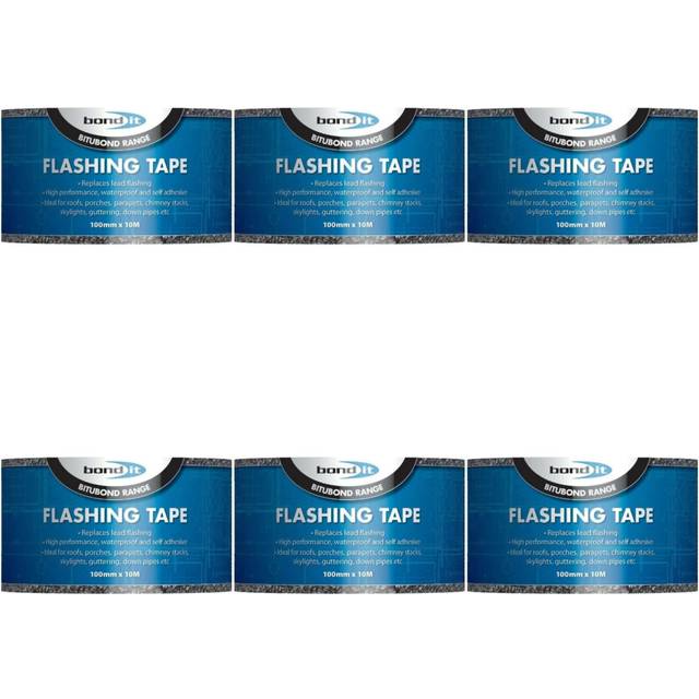 Bond-It BDF003_SML Flashing Tape,  100mm x 10m    BDF003 (Pack of 6)