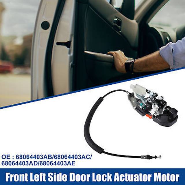 Front left door lock actuator motor for dodge challenger 11-14 no.68064403ab