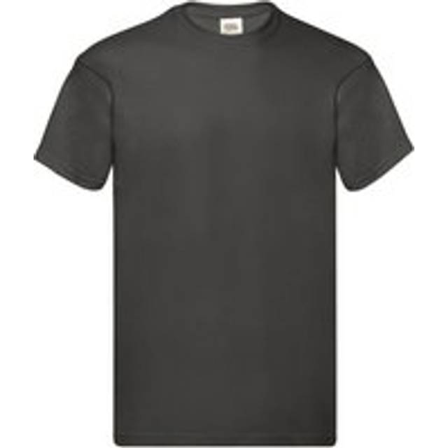 (3XL, Light Graphite) Fruit Of The Loom Mens Screen Stars Original Full Cut Short Sleeve T-Shirt