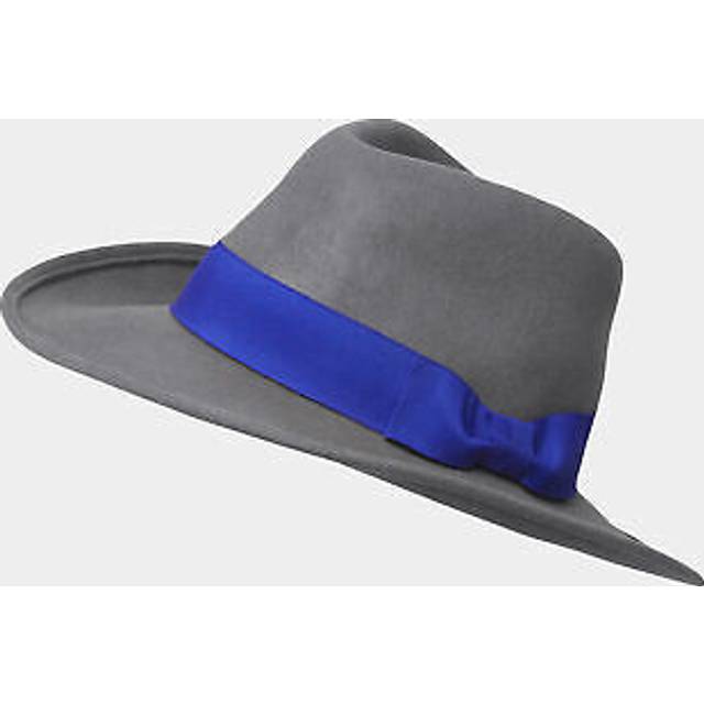 Men's Salvador Mens Wool Fedora - Grey - by Joe Browns - One Size