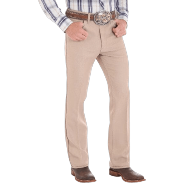 Wrangler mens Wrancher Jean dress pants  Dark Beige  38W x 30L US