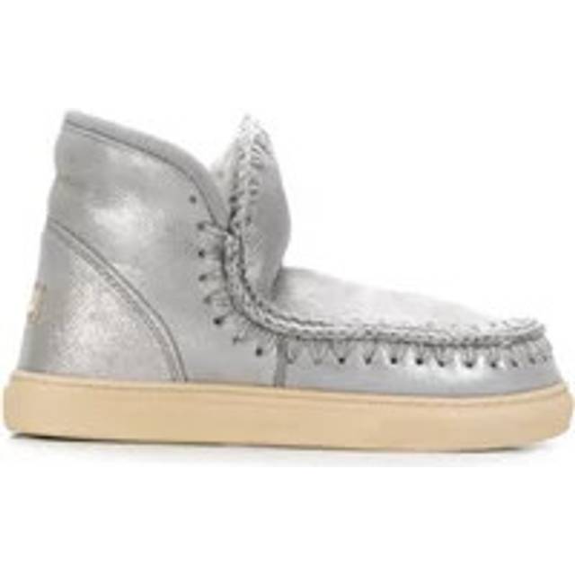 Flat Ankle Boots MOU Woman color Silver - 37