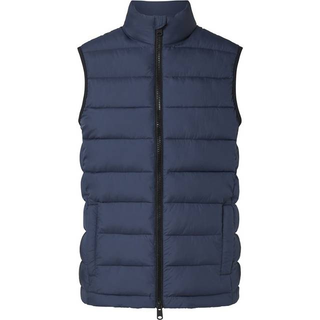 ECOALF for man. MCMGAVEMORIT0987S24-510 Waistcoat Moritz navy (L), Casual, Recycled Polister, Sustainable