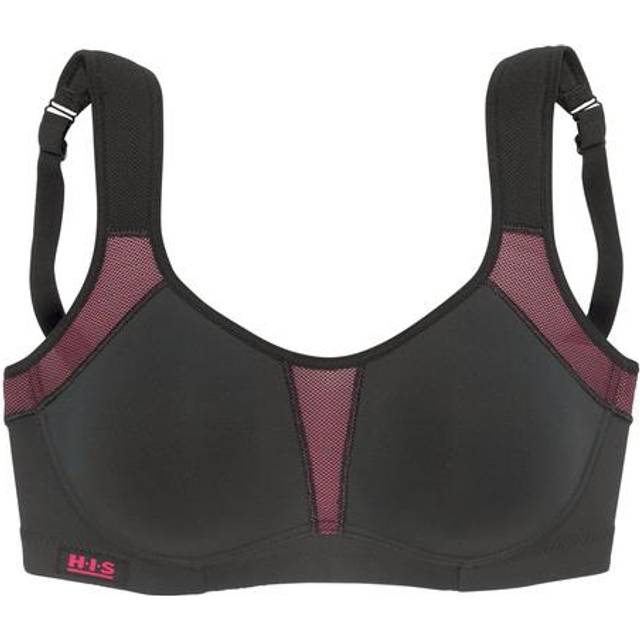 H.I.S Coolmax Sports Bra - Black