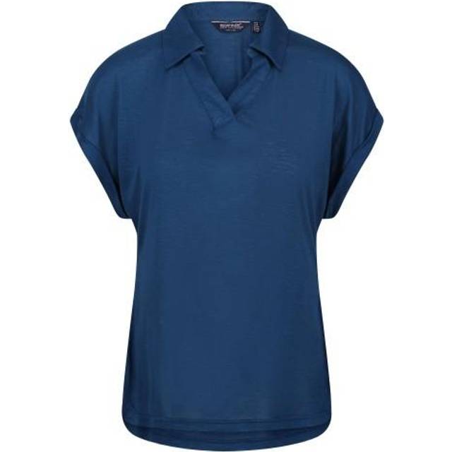 (20 UK, Sesame) Regatta Womens/Ladies Lupine Collared T-Shirt