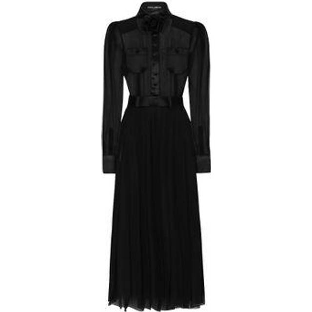 Dolce & Gabbana Abito - Woman Dresses Black Silk 36