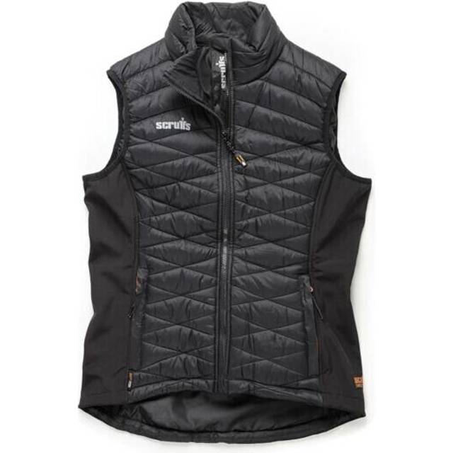 Scruffs Women's Trade Body Warmer Black Size 20 - black