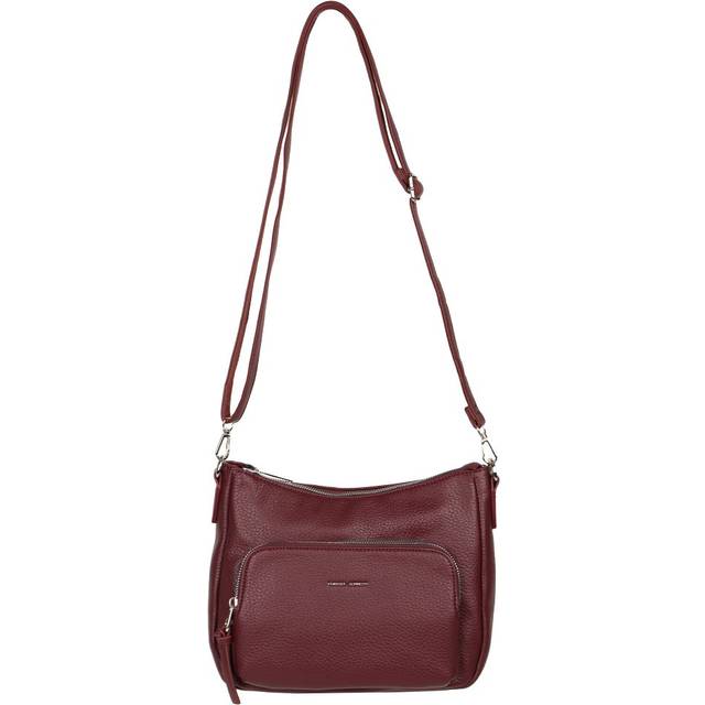 David Jones Bordeaux Womens Shoulder Bag Colour: Bordeaux, Size: One Size