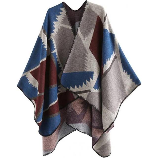 Women's Scarf Wrap Shawl Scarves Cape Tartan Blanket Plaid Oversized Autumn