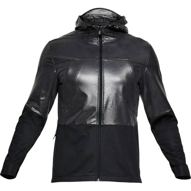 (2XL, Black Heather) Under Armour Mens UA Swacket Lightweight UA Storm Jacket Coat Top