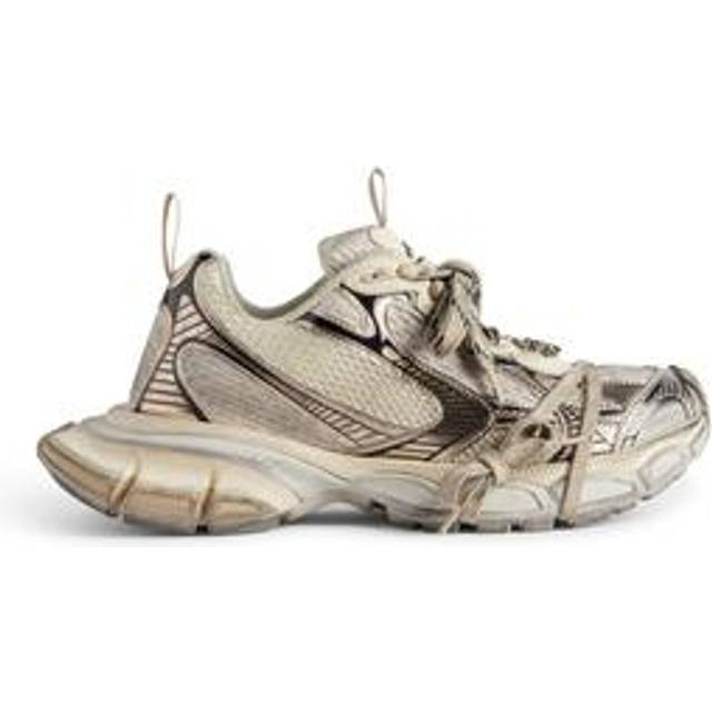 Balenciaga 3XL Trainers - Beige - Men's - 9 - Upper: Polyurethane, Polyester - Sole: Rubber, Eva - Insole: Foam
