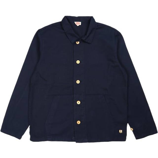 Armor Lux Mens Marine Deep Heritage Fisherman Jacket - Navy - X-Large