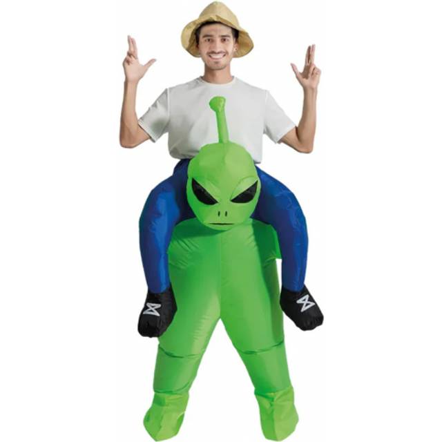 Original Cup Oppustelig kostume Alien