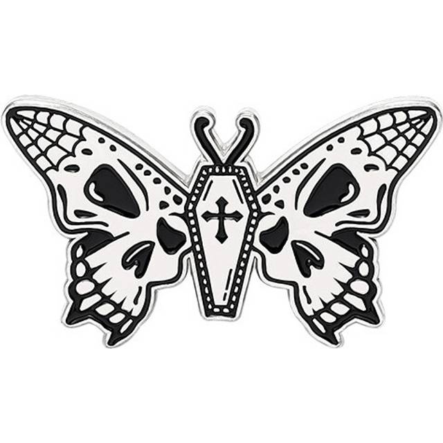 (XZ3170) Geometric Stunning Unicorn And Butterfly Brooch Pin With Sleek Modern Finish For Style