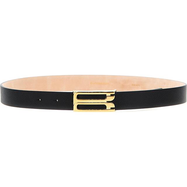 Victoria Beckham 'Jumbo Frame' Belt - Black   - 70