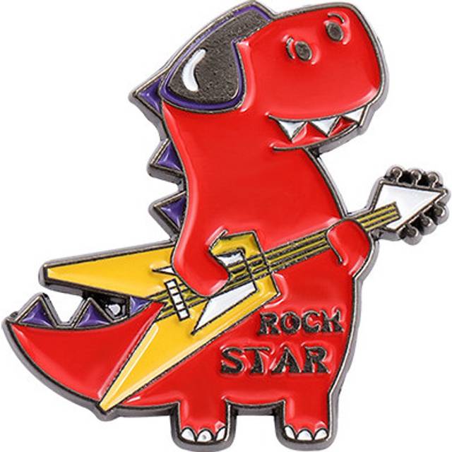 (XZ4462) Creative Cartoon Dinosaur Series Alloy Badge Unique Decorative Brooch For Men And Women