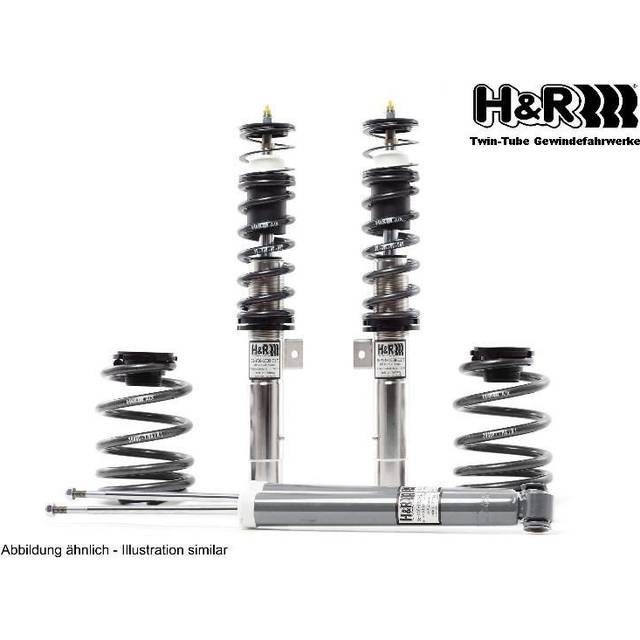 H&r coilover suspension twin-tube stainless steel 35990-1 for audi a4