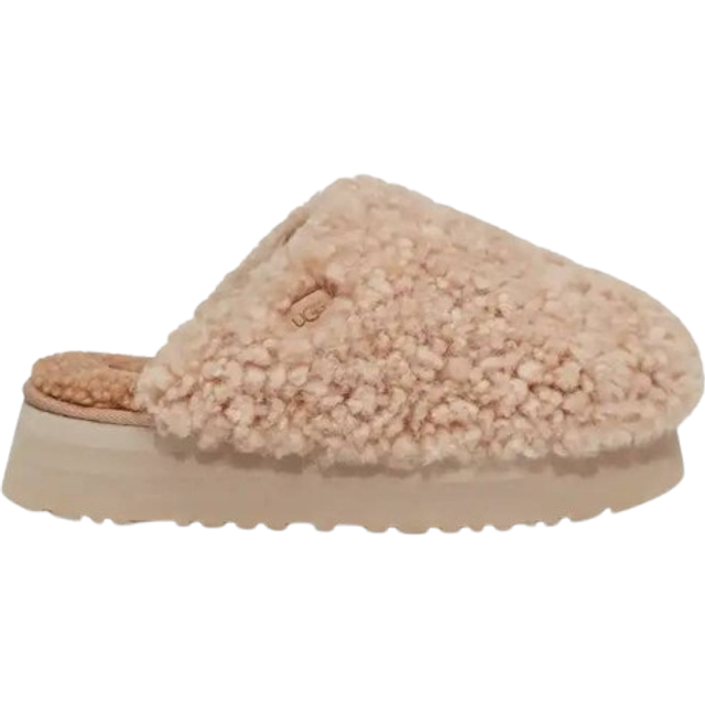 (WMNS) UGG Maxi Curly Platform 'Sand' - beige - 6