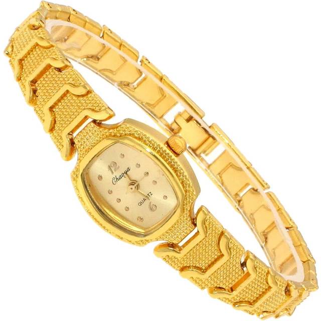 (Gold 7) Cute Women Watch Mujer Golden Relojes Small Dial Quartz Watch Popular