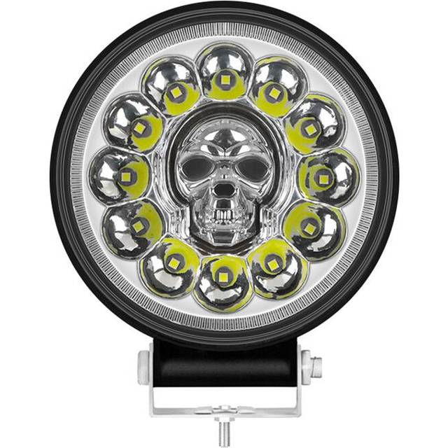 (1pc rounded) 4inch RGB 12V 24V LED Work Light Bar for Car Motorcycle Spot Off Road