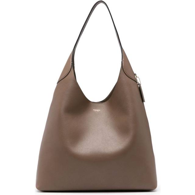 Coach - 39 Brooklyn shoulder bag - women - Calf Suede - One Size - Brown