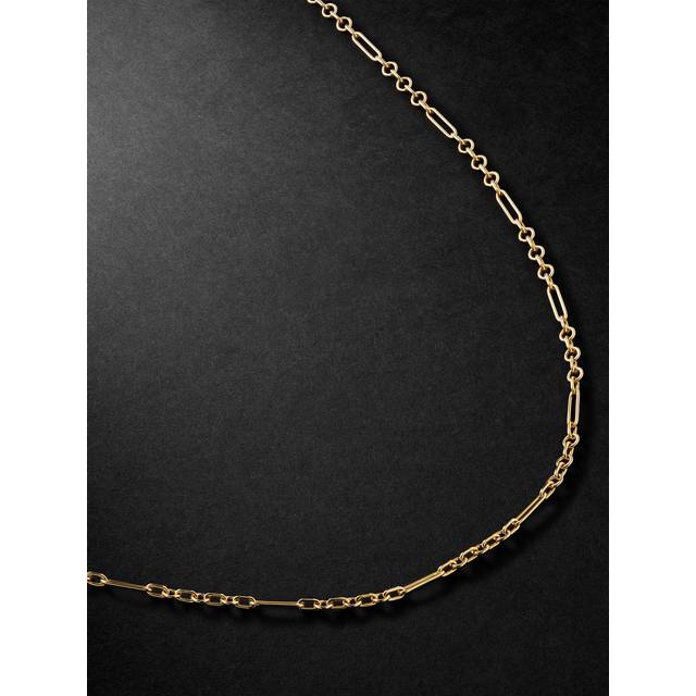 Foundrae - Mixed Clip 18-Karat Gold Chain Necklace - Men - Gold