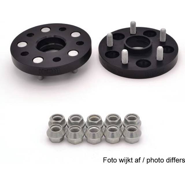 H&R B6024541 Spårviddsbreddning TRAK+® Wheel Spacers 30mm, Spårbreddning per axel: 60mm, Hålant.: 4 - svart