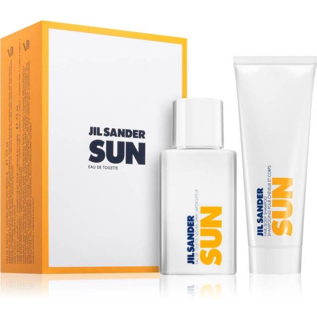 Jil Sander Sun Gift Set 75ml EDT + 75ml Hair & Body Shampoo
