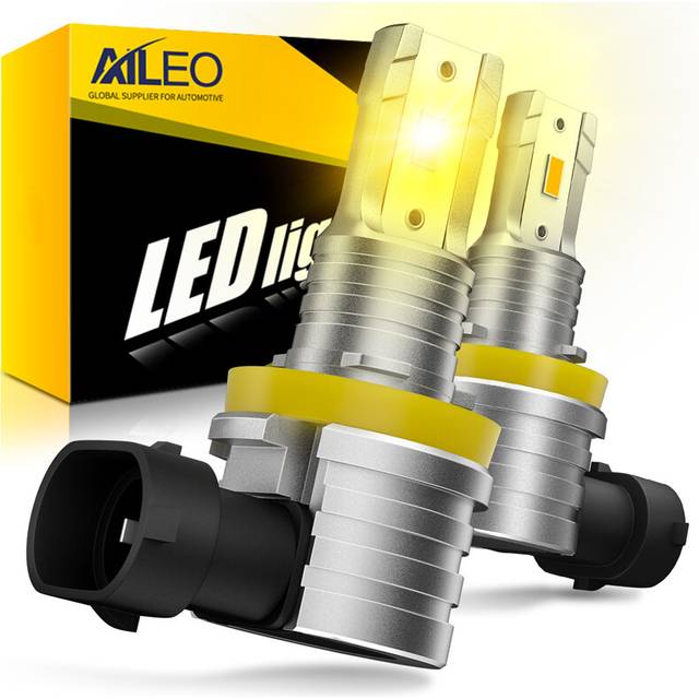 (3000 K, 9006-HB4) 2 PCS H8 car light H11 LED Fog Bulbs 9005 HB3 9006 HB4 H7 H9 Led Fog Headlamp