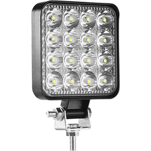 (9SMD 48W Square) 12V 24V LED Bar Offroad Spot Flood Combo LED Work Light COB SMD For Truck