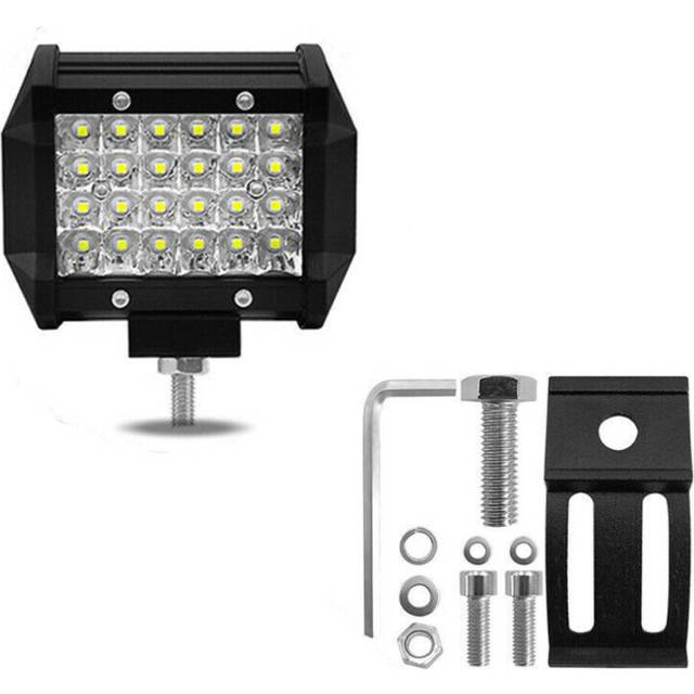 (1pc) 2pc 4 Inch 4 Row 200W Car Work Light Off-road Driving Spotlight Fog Lamp