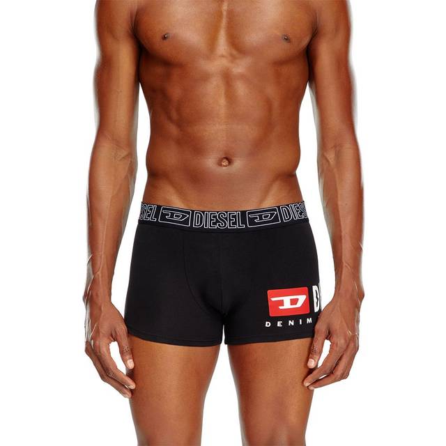 Diesel, Underkläder, Herr, S, Bomull, Trepack boxershorts - black (S)