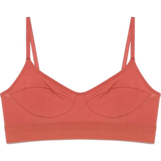 Baserange - jersey bra - women - Elastane/Bamboo Lyocell - XS - Red