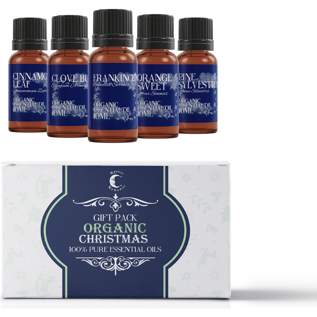 Mystic Moments | Essential Oil Starter Pack - Organic Christmas Oils - 5 x 10ml - 100% Pure Ã¢â¬Â¦