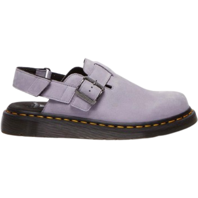 Dr. Martens Jorge II Wildleder Mules in Violett, Größe: 48
