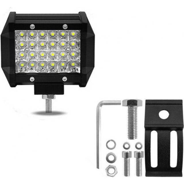 (1pc) 1/2pcs 200W 6000K Car Work Light LED Spotlight Auto Off-road Headlight