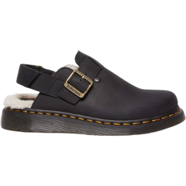 Sneakers Dr. Martens Jorge II FL Black Archive Pull Up & Natural Fine Borg EUR 43