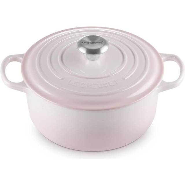 Le Creuset Le Creuset Signature round casserole 4.2 l Shell pink