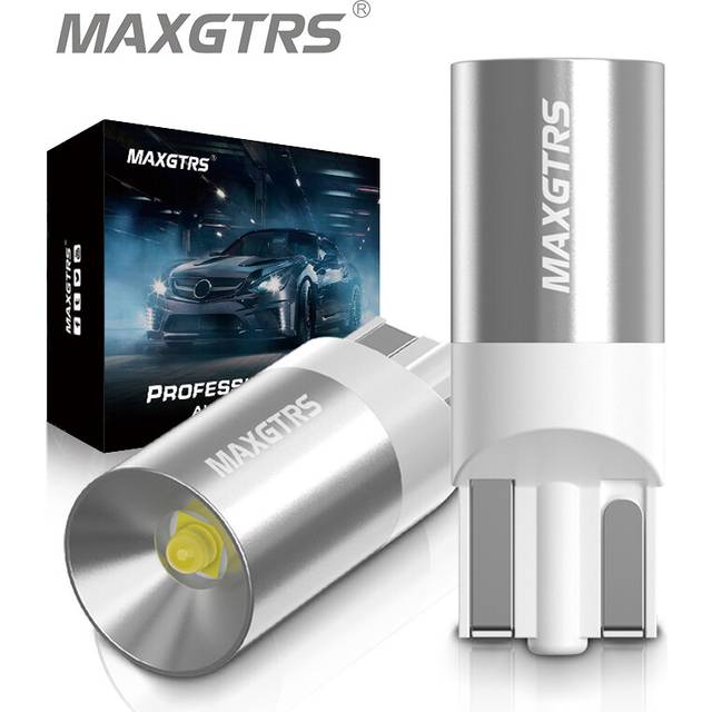 2x High Power CREE T10 W5W 15W 194 168 CANBUS LED DRL Backup Reverse Dome