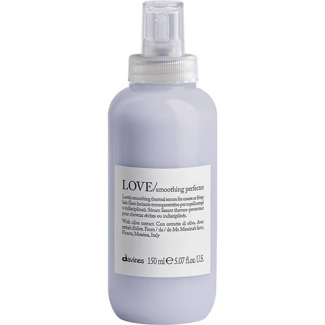 Davines LOVE Smoothing Perfector, Thermal Serum For coarse Or Frizzy Hair, Tame And Nourish, 5 fl oz