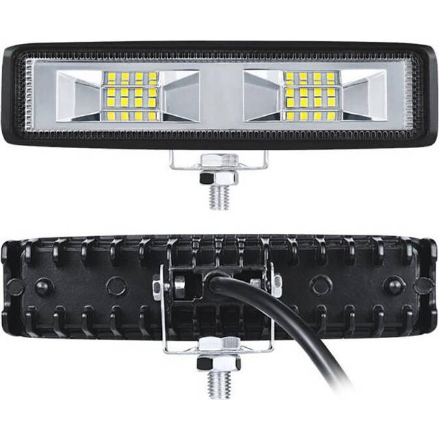 48W DRL LED Spot Flood Work Light High Bright Spotlight Universal Offroad